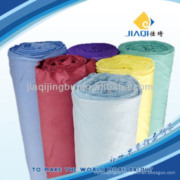 microfiber 100%polyester cleaning cloth in roll with dying color